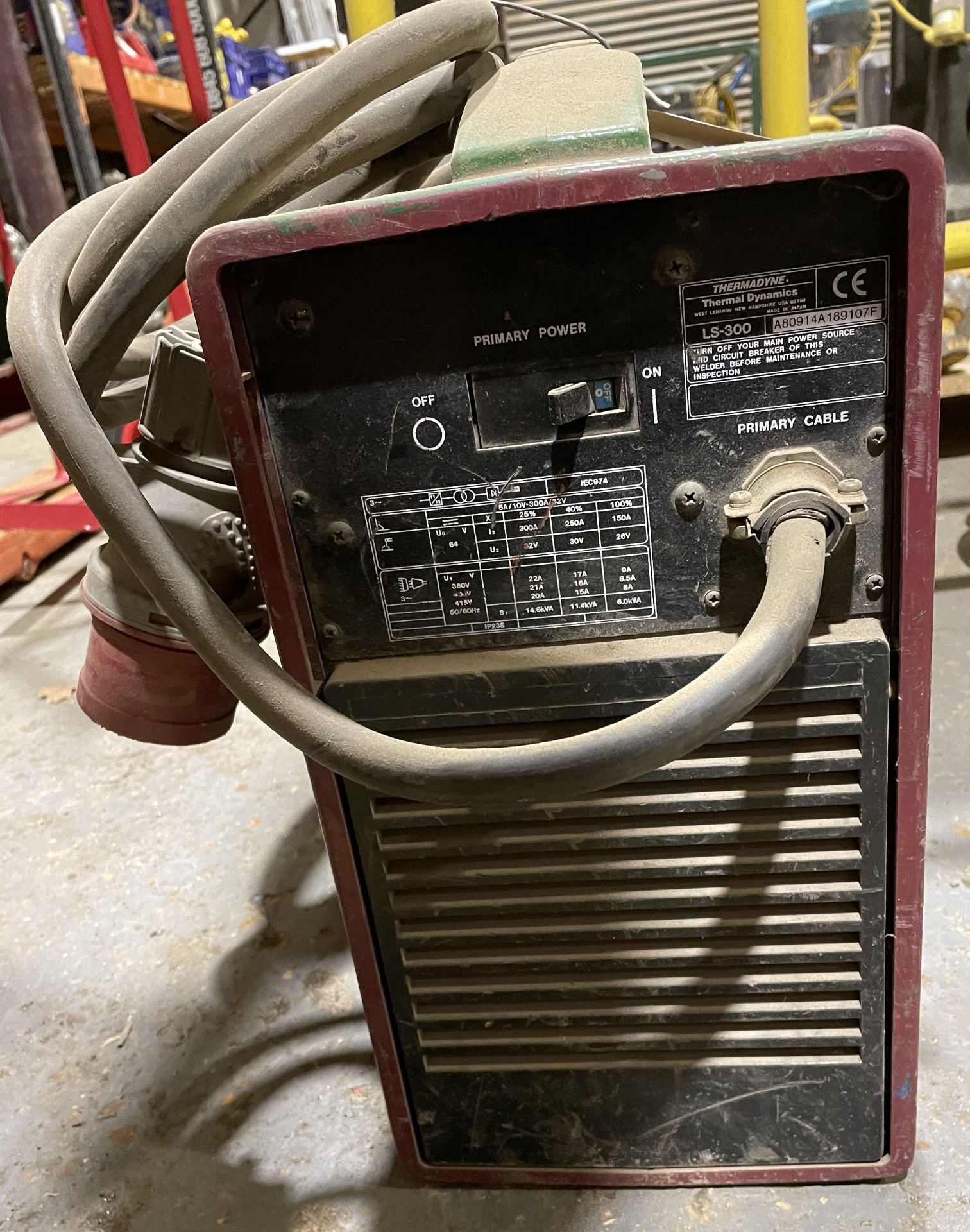 Thermal Arc DC Arc Welder (Location Rochester. Please Refer to General Notes)