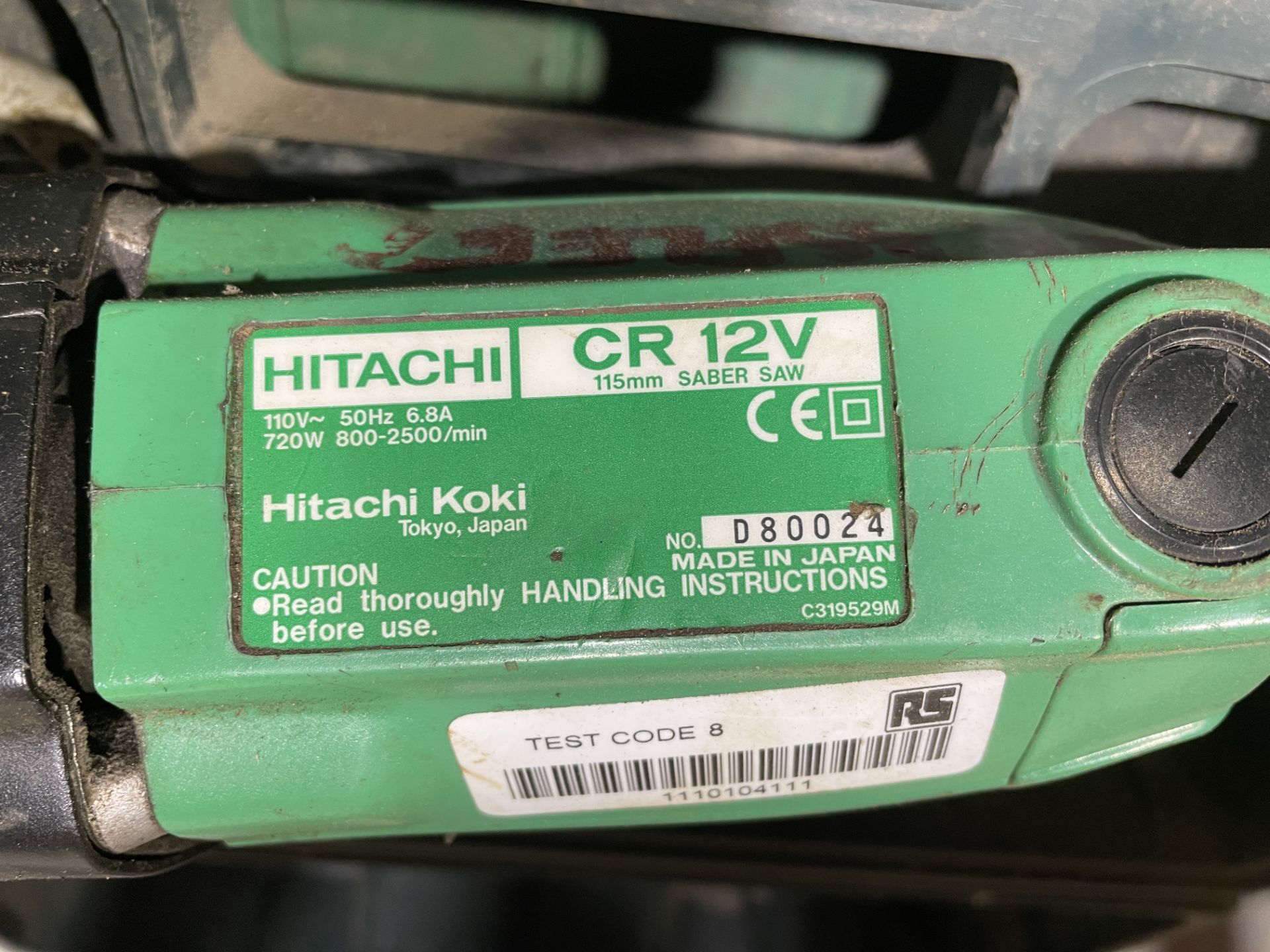 Bosch Professional GBH2000 Hammer Drill, 100v & Hitachi 115mm Sabre, 110v, Boxed (Location - Image 2 of 4