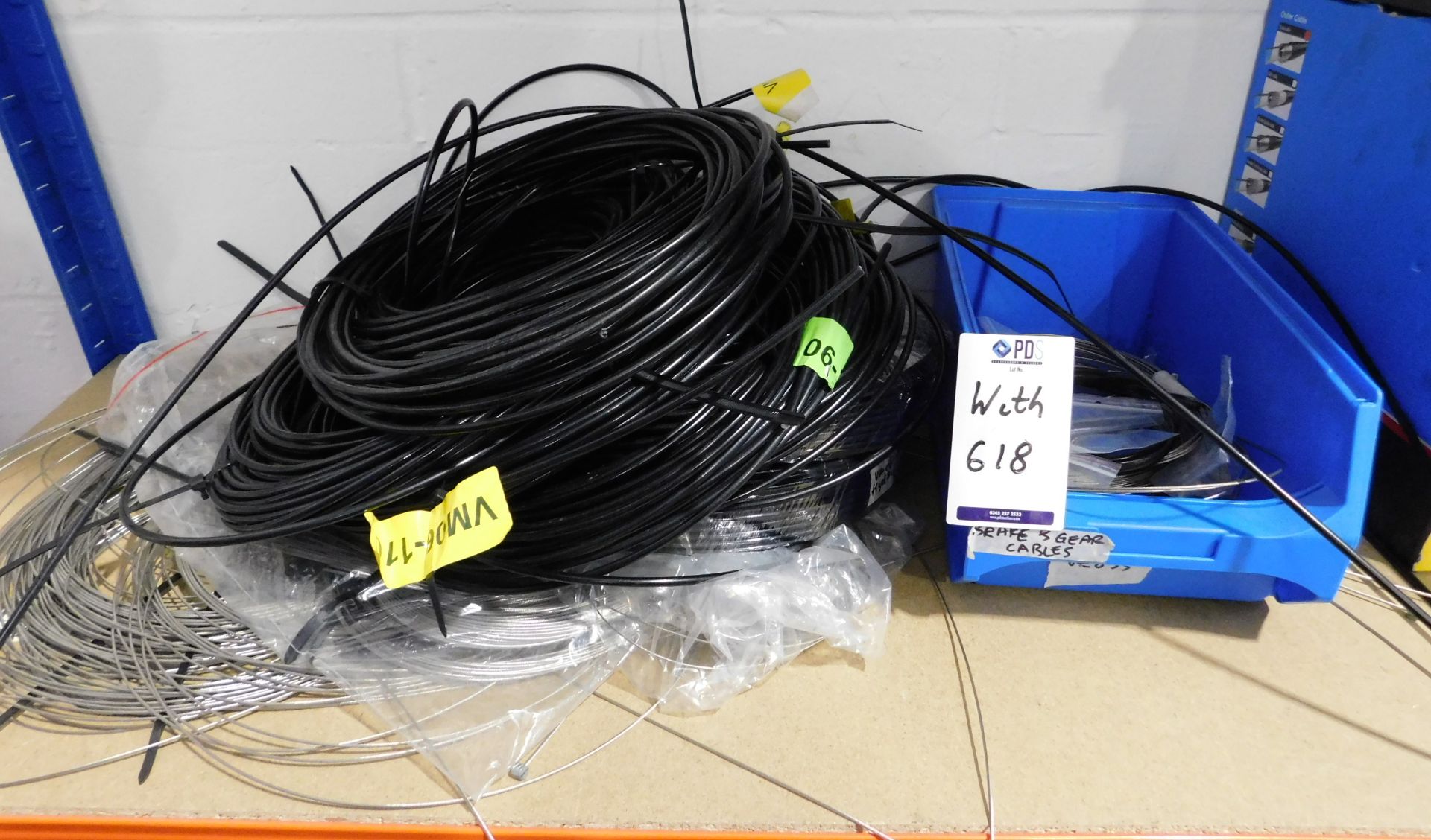 Large Quantity of Various Control Cables, Brake Hose & Inner Cables (Location Park Royal N W London. - Image 5 of 6