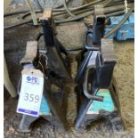 2 Pairs Polco 3000KG Axle Stands (Location Sittingbourne. Please Refer to General Notes)