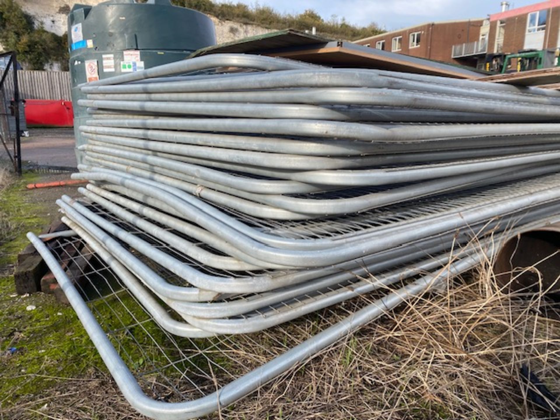 Quantity Heras Fencing Panels, Bases & Clamps (Location Rochester. Please Refer to General Notes) - Image 2 of 3