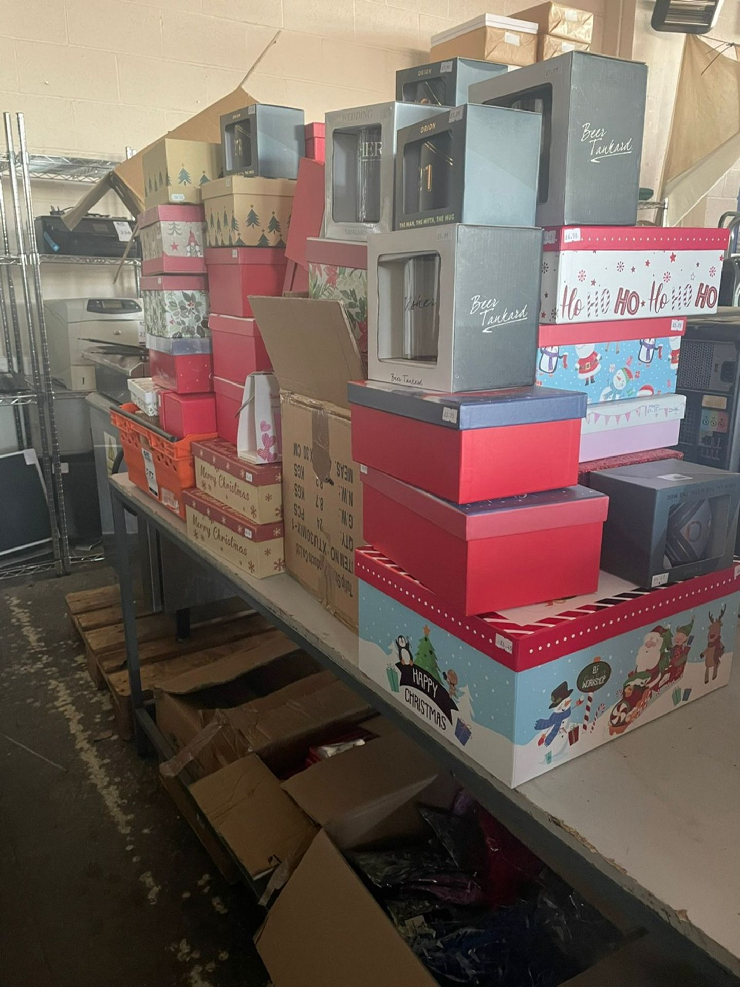 Quantity of Assorted Christmas Gift Boxes (Crates not Included) (Location Stockport)