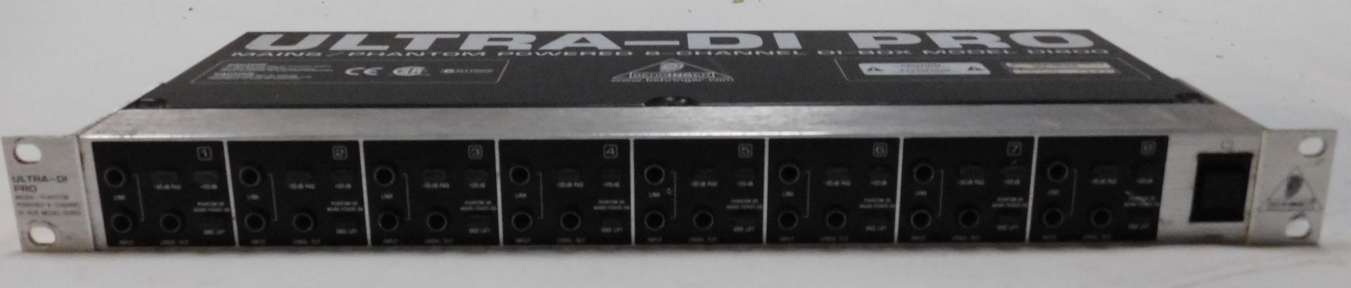 Botex DR-512 DMX Recorder, Pulse MPS Master DJ Player, Behringer Feedback Destroyer Pro, Model - Image 9 of 16