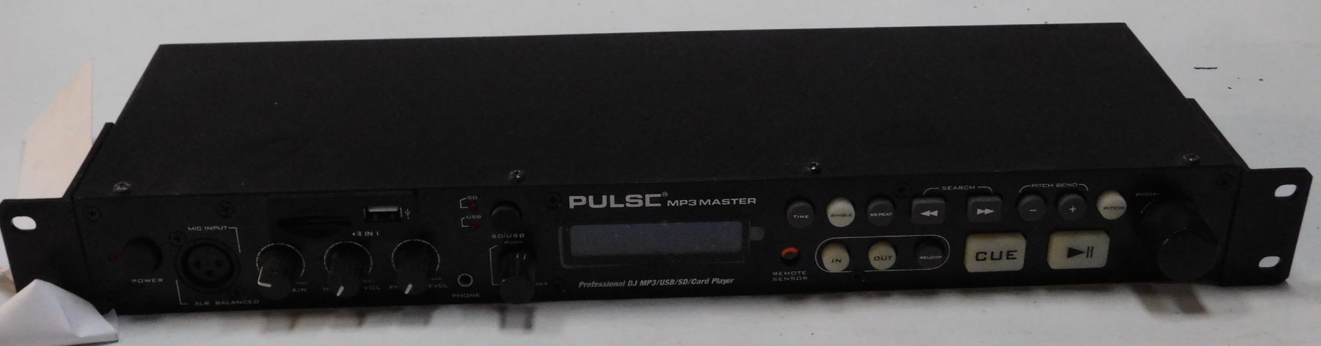 Botex DR-512 DMX Recorder, Pulse MPS Master DJ Player, Behringer Feedback Destroyer Pro, Model - Image 5 of 16