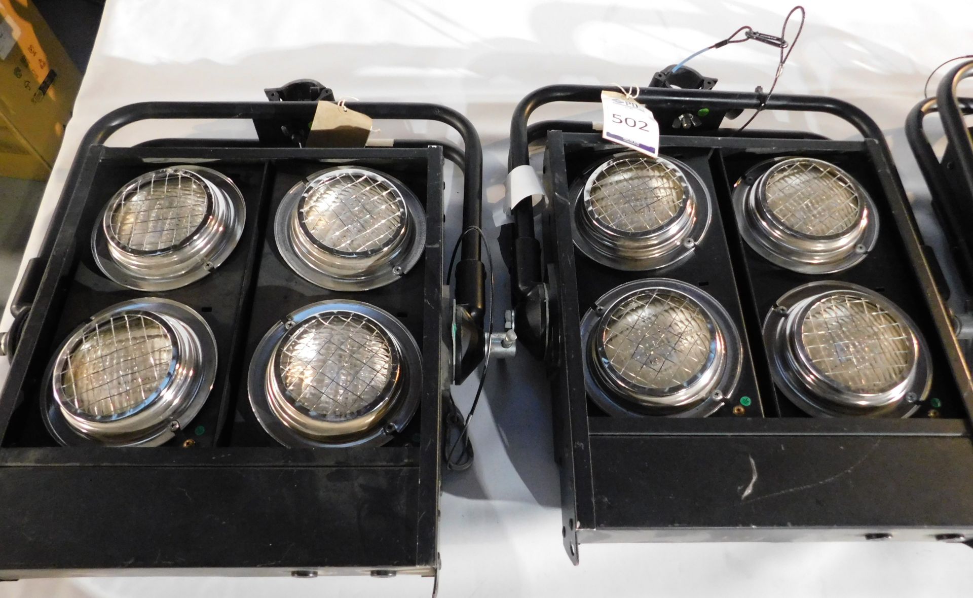 3 Showtec DMX Stager Blinder 4 (Location: Brentwood. Please Refer to General Notes)