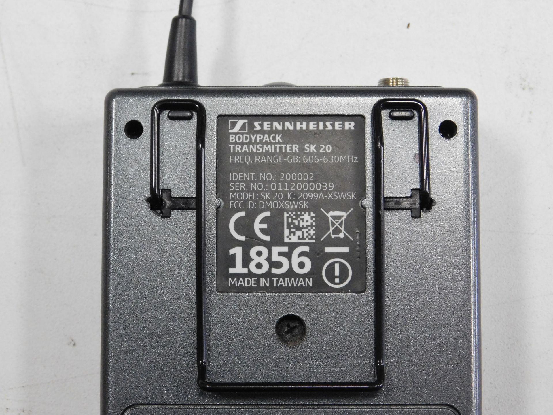 Sennheiser XSW 12 Lapel Microphone Kit with Transmitter and Receiver (Location: Brentwood. Please - Image 3 of 6