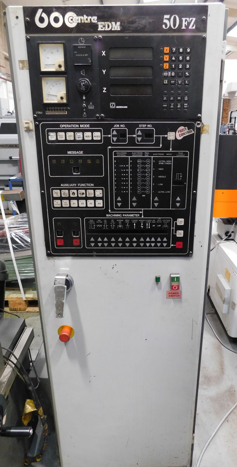 Joemars EDM 600 Centre Manual Spark Eroding Machine, Model Number JM430, Serial Number 9072827 ( - Image 14 of 21