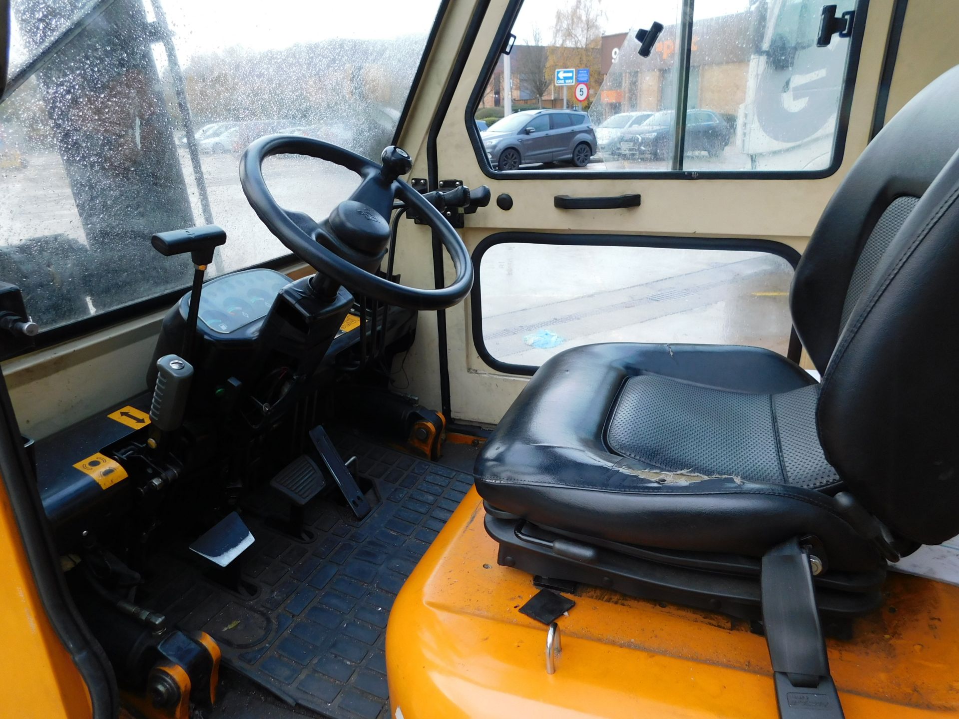 2007 Samuk H35L Gas Powered Forklift, Serial Number 070100559 (Located North Manchester. Please - Image 9 of 13