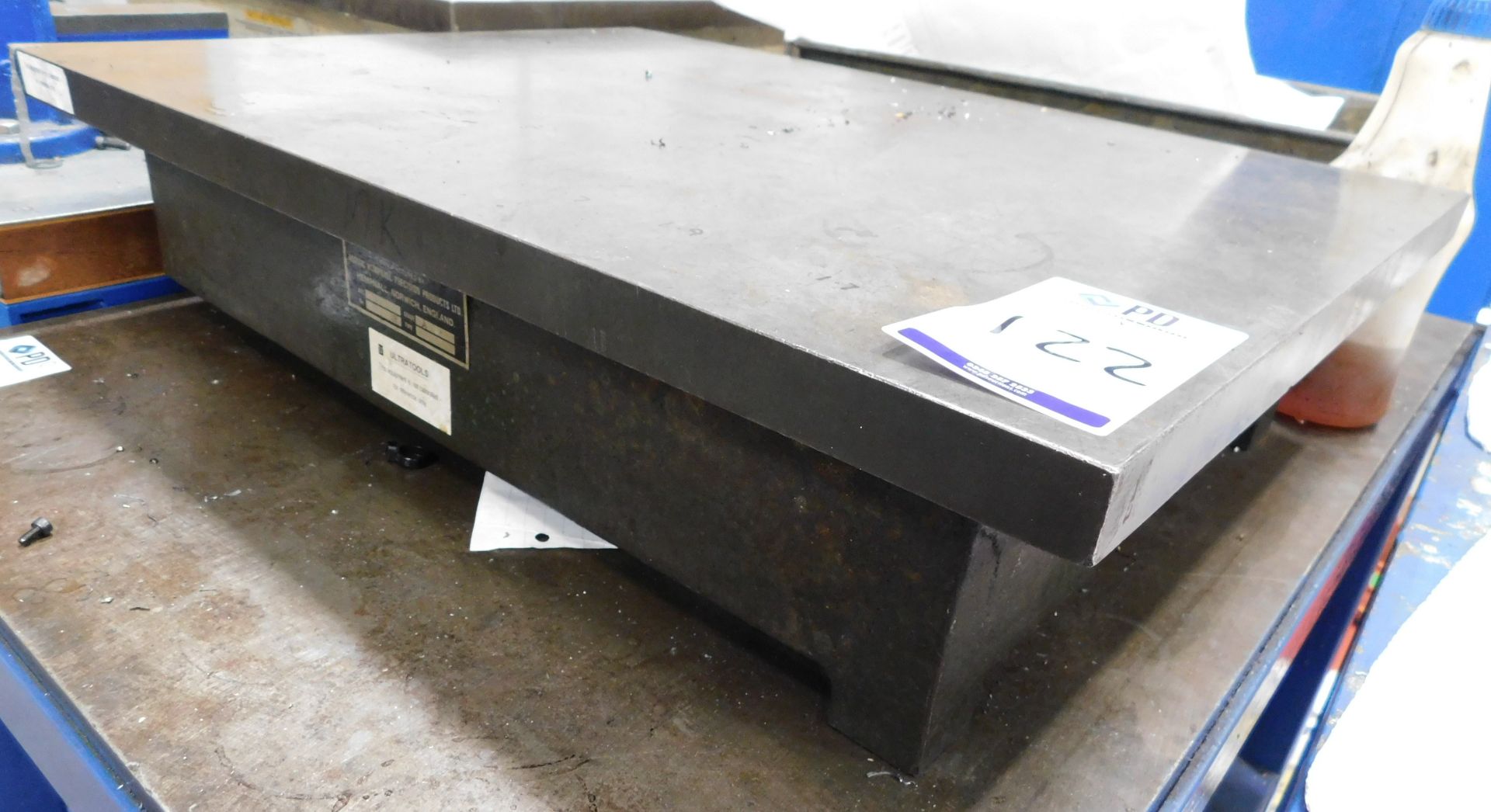 Norvic Steel Surface Table, 610mm x 460mm (Located North Manchester. Please Refer to General Notes)