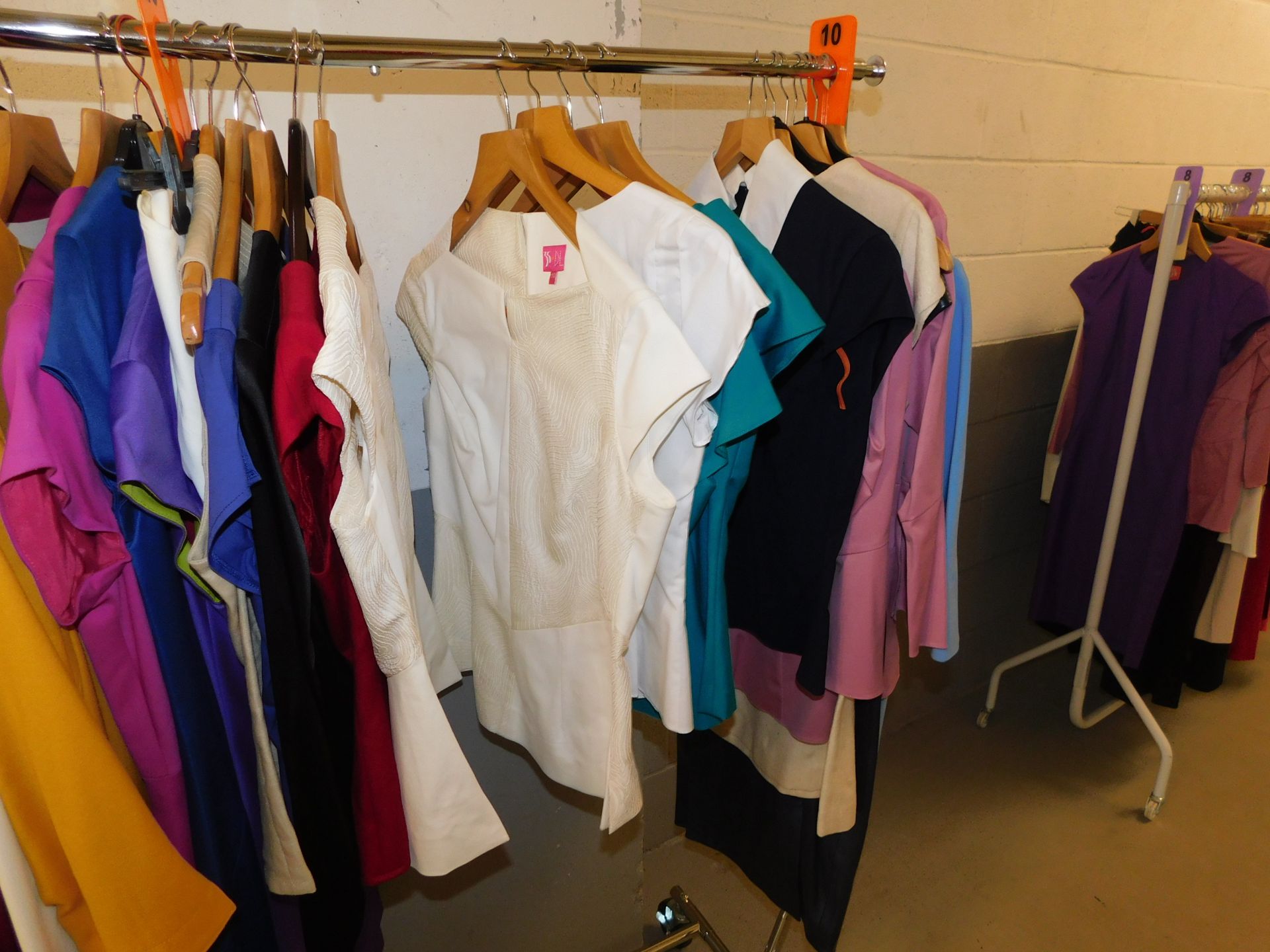 Contents of Rail of 35 Dresses/Tops of "Number 35" Ladies Business Wear, Size 10  (Location Stockpor - Image 5 of 6