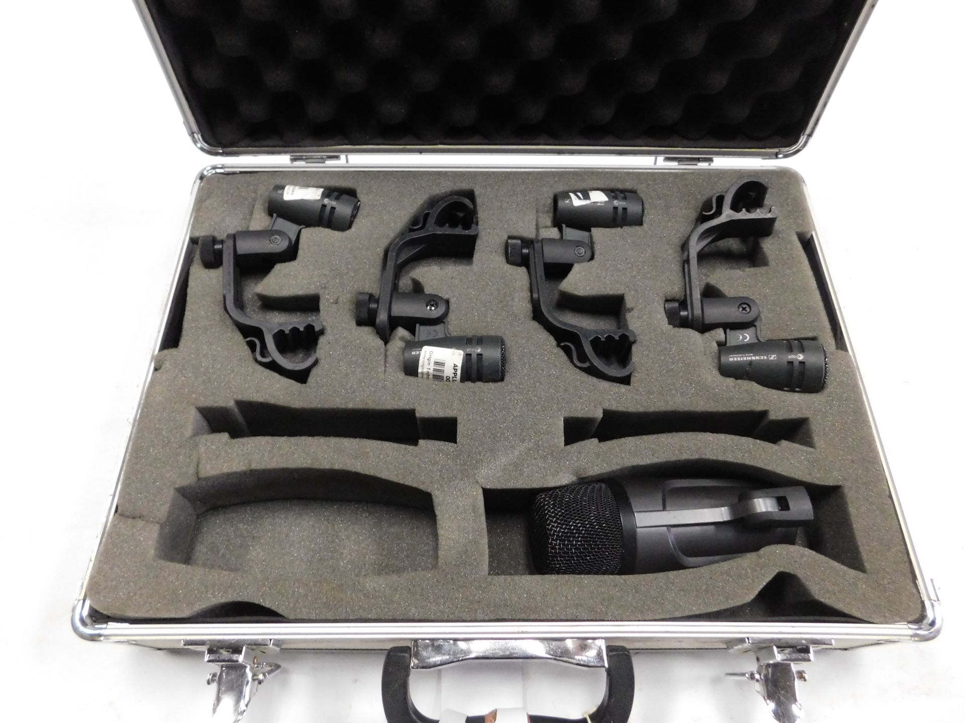 4 Sennheiser e604 Microphones & Sennheiser e602-11 Microphone (Location: Brentwood. Please Refer