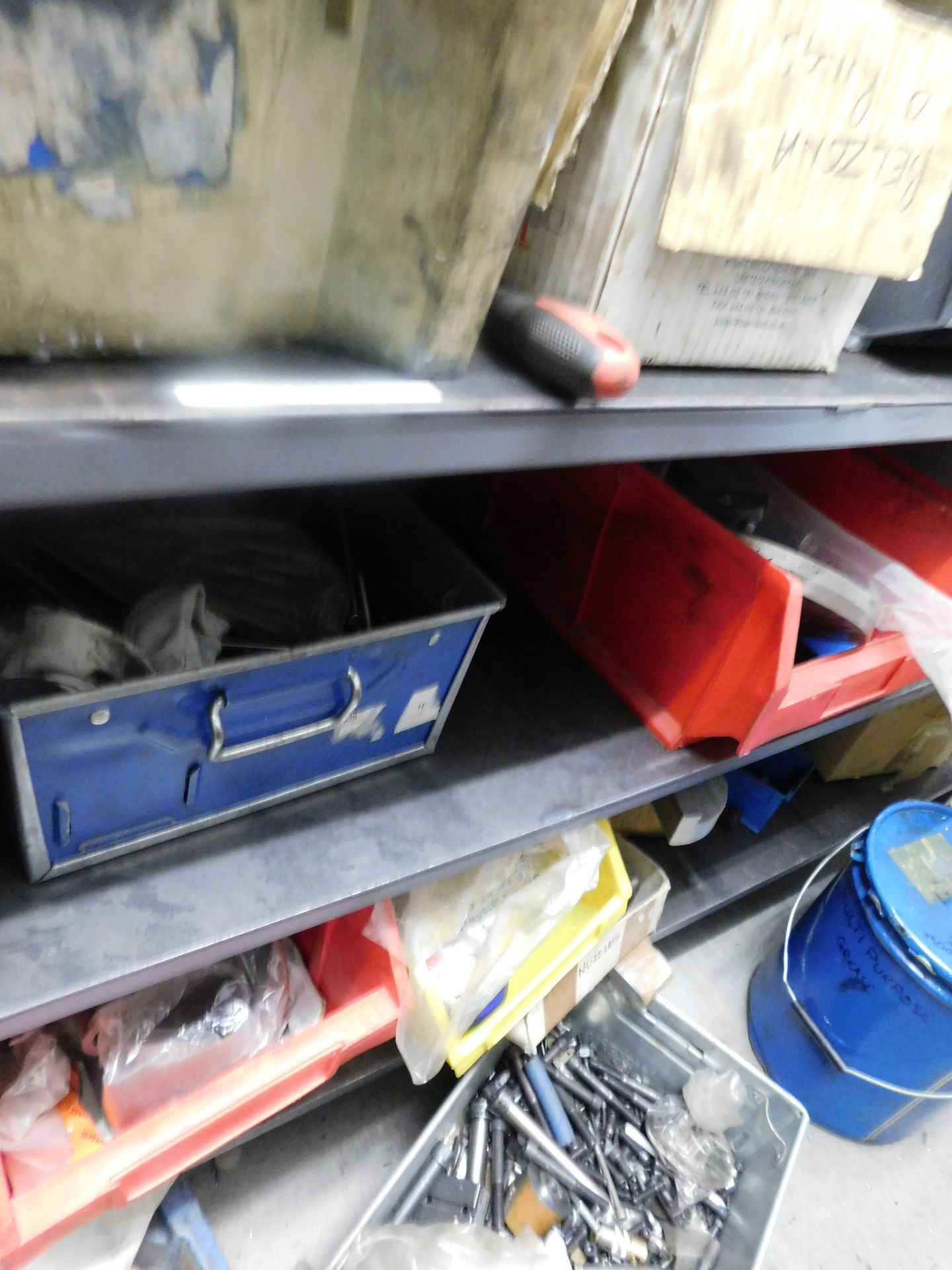 Contents of Stores to Include Spare Parts, Shelving Units, Cupboards etc. (Customer Samples not - Image 36 of 47