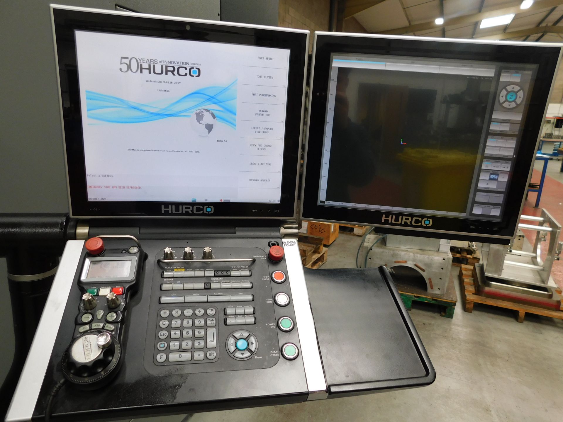 Hurco BX50i CNC Machining Centre, Serial Number SB573-1E101C7AFJCH (Manufacturer Advises Requires - Image 17 of 33