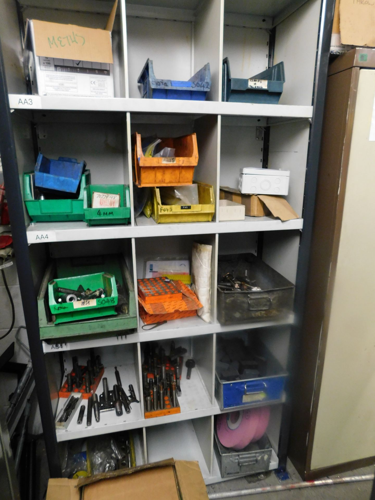 Contents of Stores to Include Spare Parts, Shelving Units, Cupboards etc. (Customer Samples not - Image 3 of 47