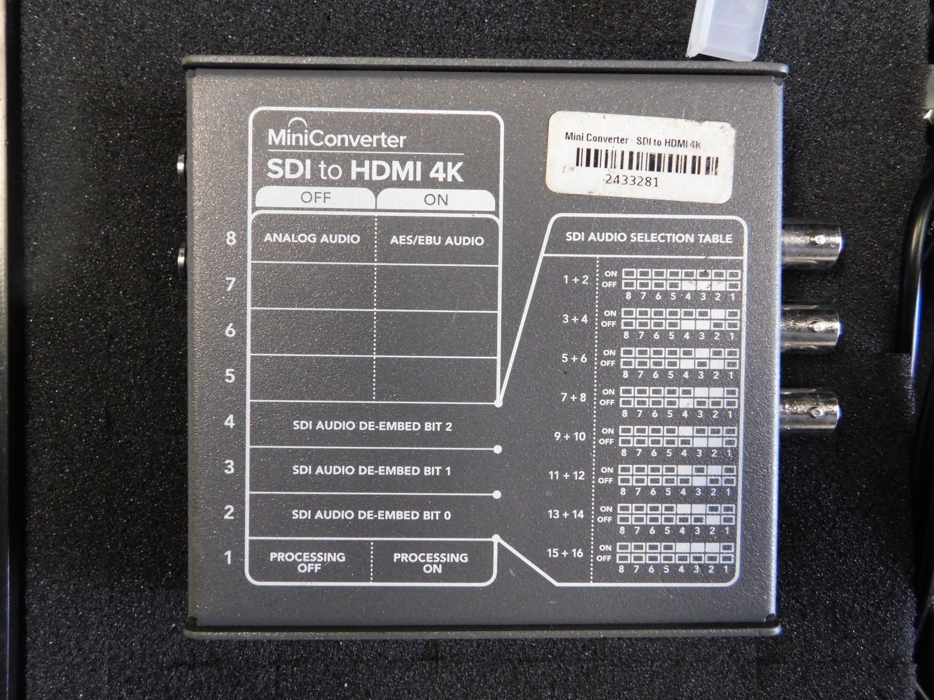 2 BlackMagicDesign Mini Converter SDI to HDMI Kits & 2 BlackMagicDesign Mini Converter HDMI TO SDI - Image 4 of 10
