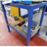 2 Fabricated Work Benches, 900mm x 600mm & 1600mm x 600mm (Located North Manchester. Please Refer to