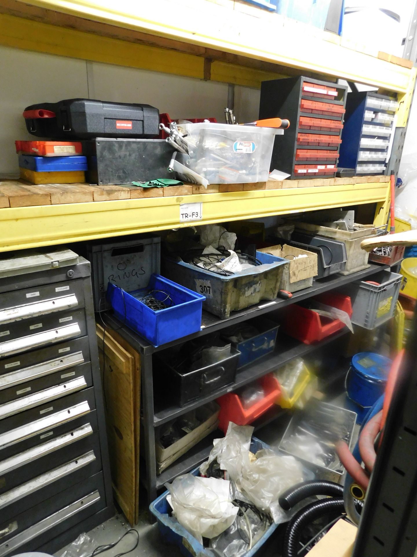 Contents of Stores to Include Spare Parts, Shelving Units, Cupboards etc. (Customer Samples not - Image 5 of 47