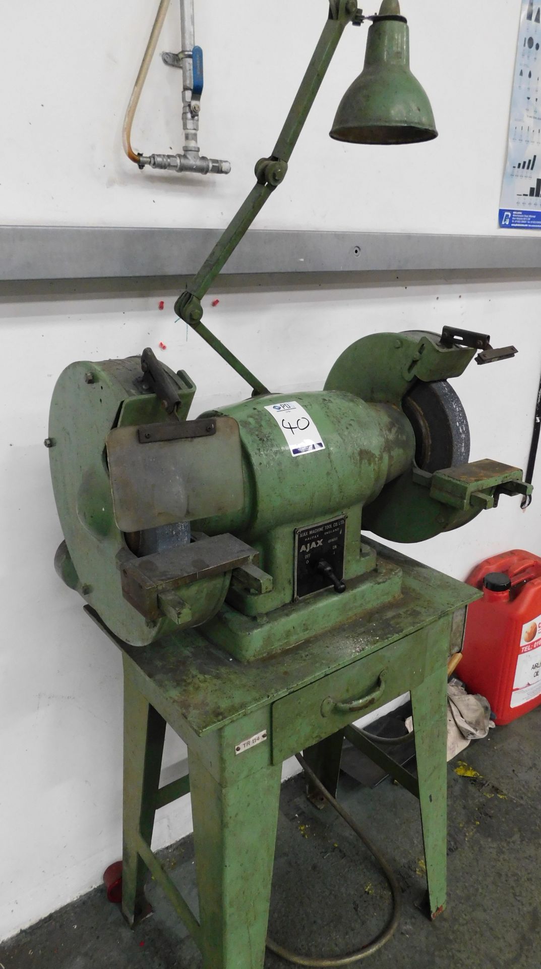 Ajax Heavy Duty Double Ended Bench Grinder (Located North Manchester. Please Refer to General