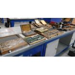 Contents of Bench of Assorted Gauges & Measuring Devices (Located North Manchester. Please Refer