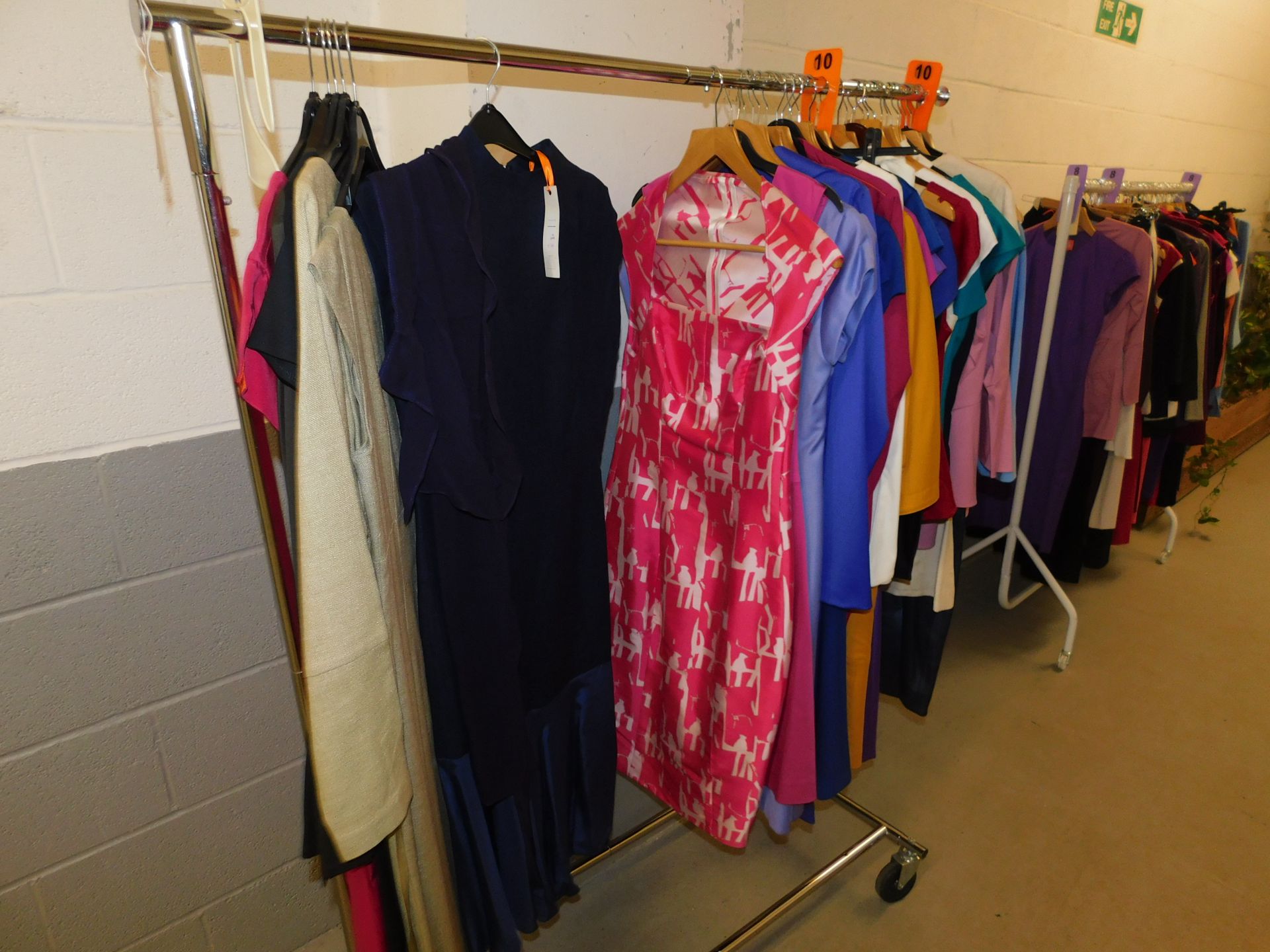 Contents of Rail of 35 Dresses/Tops of "Number 35" Ladies Business Wear, Size 10  (Location Stockpor - Image 2 of 6