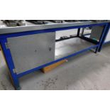 2 Fabricated Work Benches (Delayed Collection to Friday 24th November)  (Located North Manchester.