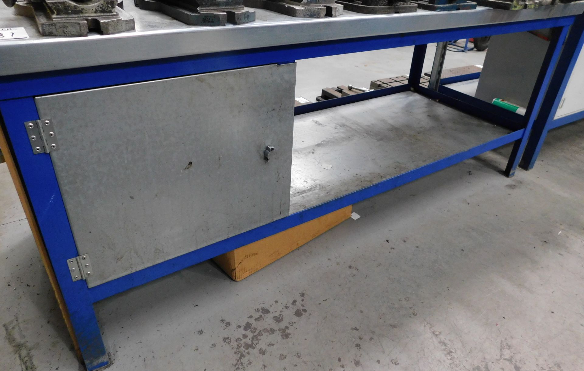 2 Fabricated Work Benches (Delayed Collection to Friday 24th November)  (Located North Manchester.