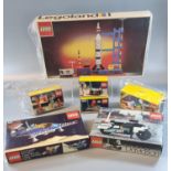 Collection of boxed lego, to include: '889', '886', '394 police car', '358 Legoland' etc. all in