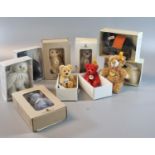 Collection of modern miniature Steiff teddy bears, all appearing in original boxes, to include: '