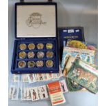 Monarchs of the 20th century coin collection in original folder, Queen Elizabeth II Golden Wedding