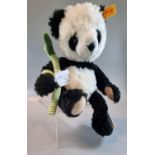 Modern Steiff 'Panda 26' teddy bear in original box. (B.P. 21% + VAT)