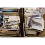 Postcards, all World selection of cards in two shoeboxes, 100s. (B.P. 21% + VAT)