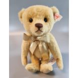 Modern Steiff teddy bear, 'Edward, Blonde 26cm', Ltd edition, in original box. (B.P. 21% + VAT)