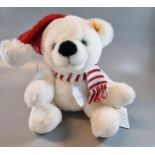 Modern Steiff 'Christmas teddy bear 2005'. (B.P. 21% + VAT)