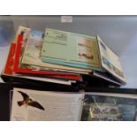 Germany and Alderney collection of stamp presentation packs in various albums and loose. (B.P. 21% +