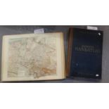 Two large hardback German language atlases: 'Velhagen & Klafings Kleine Hand Atlas', 'Andrees Hand