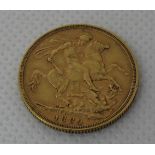 Queen Victoria Jubilee Head 1889 sovereign. (B.P. 21% + VAT)