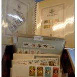 South Africa Homelands collection of First Day Covers in two albums plus selection of mint stamps