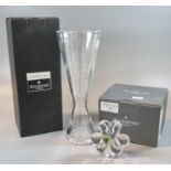 Waterford crystal Shamrock hand cooler, in original box. Together with a John Rocha at Waterford