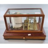 F. Darton & Co Ltd. Watford England Barograph in fitted mahogany case. (B.P. 21% + VAT)