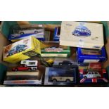 Collection of diecast model vehicles in original boxes, to include: Dinky Silver Jubilee taxi, Dinky