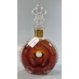 Remy Martin Louis XIII Grande Champagne Cognac in Baccarat decanter with fleur de lys glass