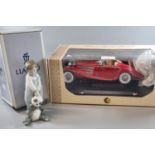 Steiff Classic Maisto teddy in Mercedes Roadster Ltd Edition of 1500 pieces in original box,