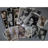 Good collection of Hollywood Stars postcards, to include: Diana Dors, Jayne Mansfield, Marilyn