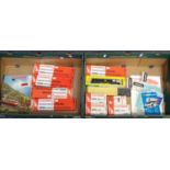 Two boxes of Fleishmann HO scale items, all in original boxes, to include: various carriages,