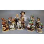 Collection of eleven Hummel figurines. (11) (B.P. 21% + VAT)