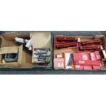 Two boxes of mainly Hornby Dublo OO gauge rolling stock, many in original boxes, to include: