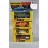Three Corgi toys diecast model vehicles in original boxes to include: 159 Cooper-Maserati F/1, 276