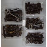 Collection of Georgian and Victorian GWR and British Rail Keys. (B.P. 21% + VAT)