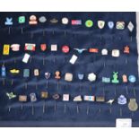 Collection of vintage stick pins, to include: Bima, Fasto, Brand Bier etc. (B.P. 21% + VAT)