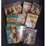 Box of vintage (mostly 1950's) annuals to include: 'The Rover Book', 'Monster book for boys', 'Billy